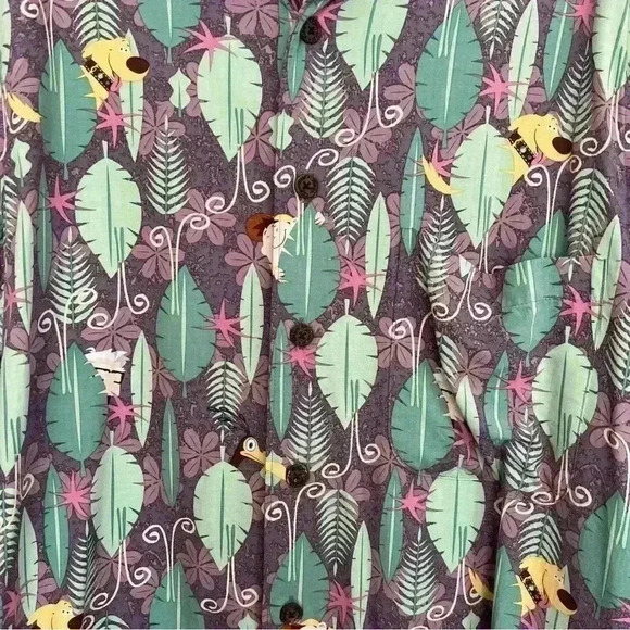 Disney Pixar UP Reyn Spooner Men’s Rayon Shirt-Small - Picture 5 of 5